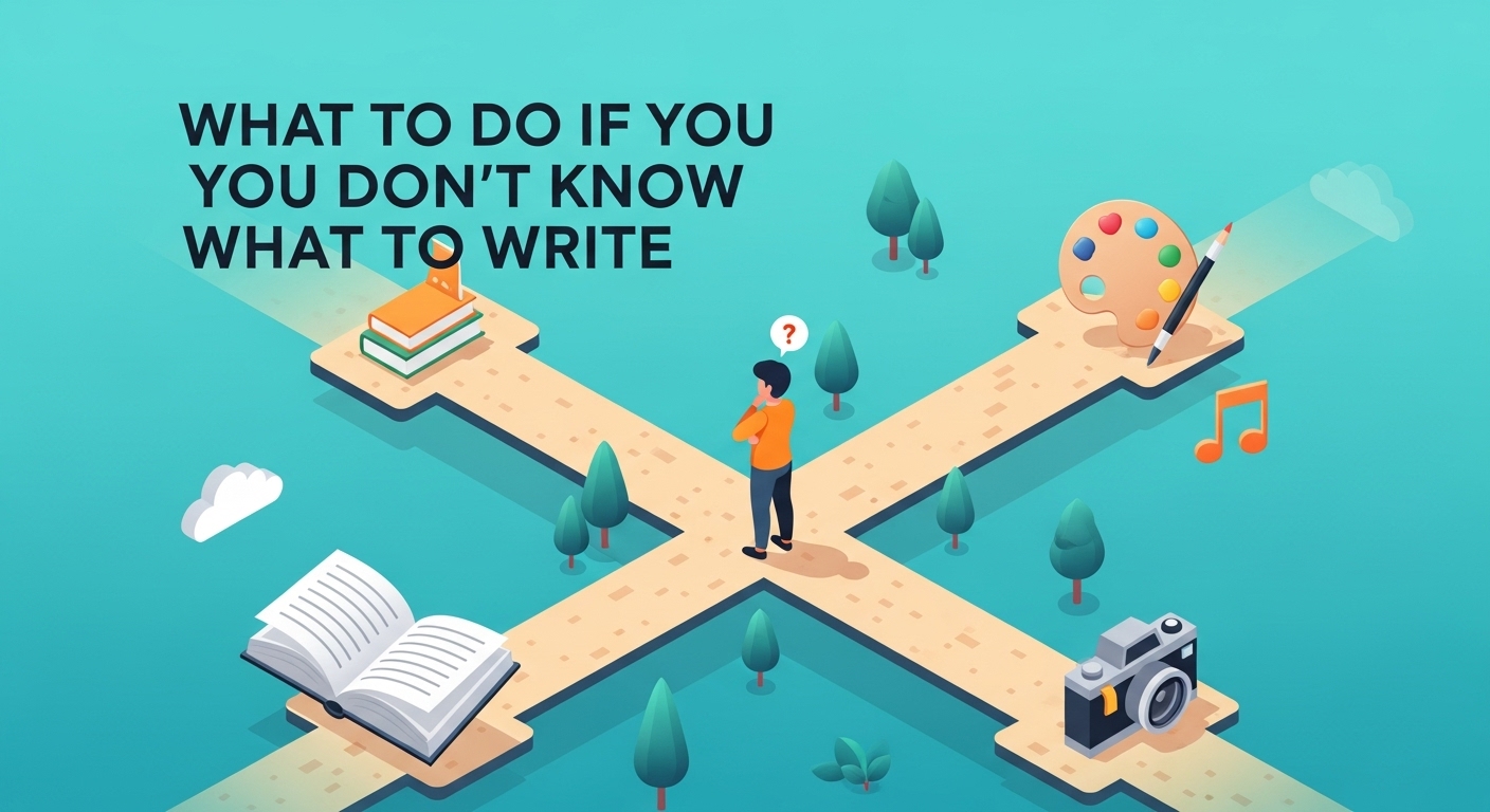What to Do If You Don't Know What to Write